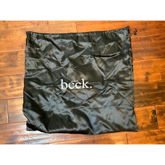 Beck Carlyle Seafoam Blue Pebbled Leather Large Tote $420 - Picture 6 of 6